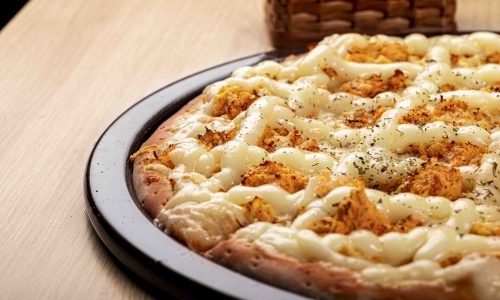 pizza de frango com catupiry